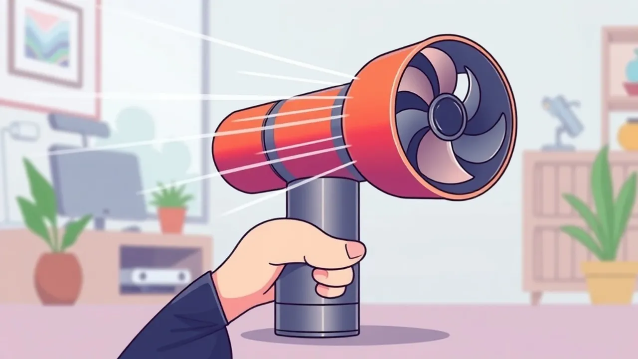 Dyson miniaturizes its iconic Air Multiplier fan into handheld cooler